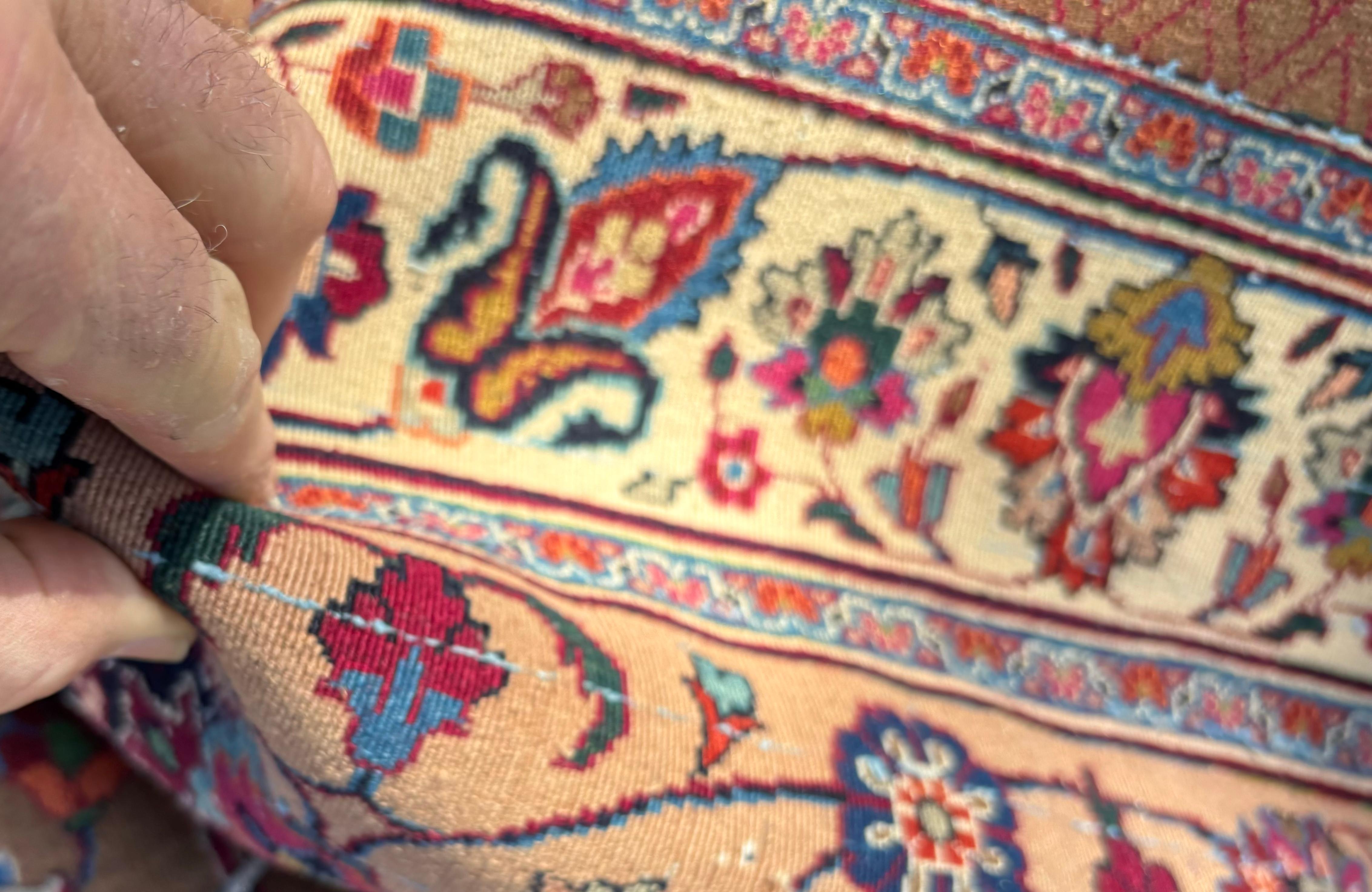 Saber Mashad Carpet, Early 20th Century 2