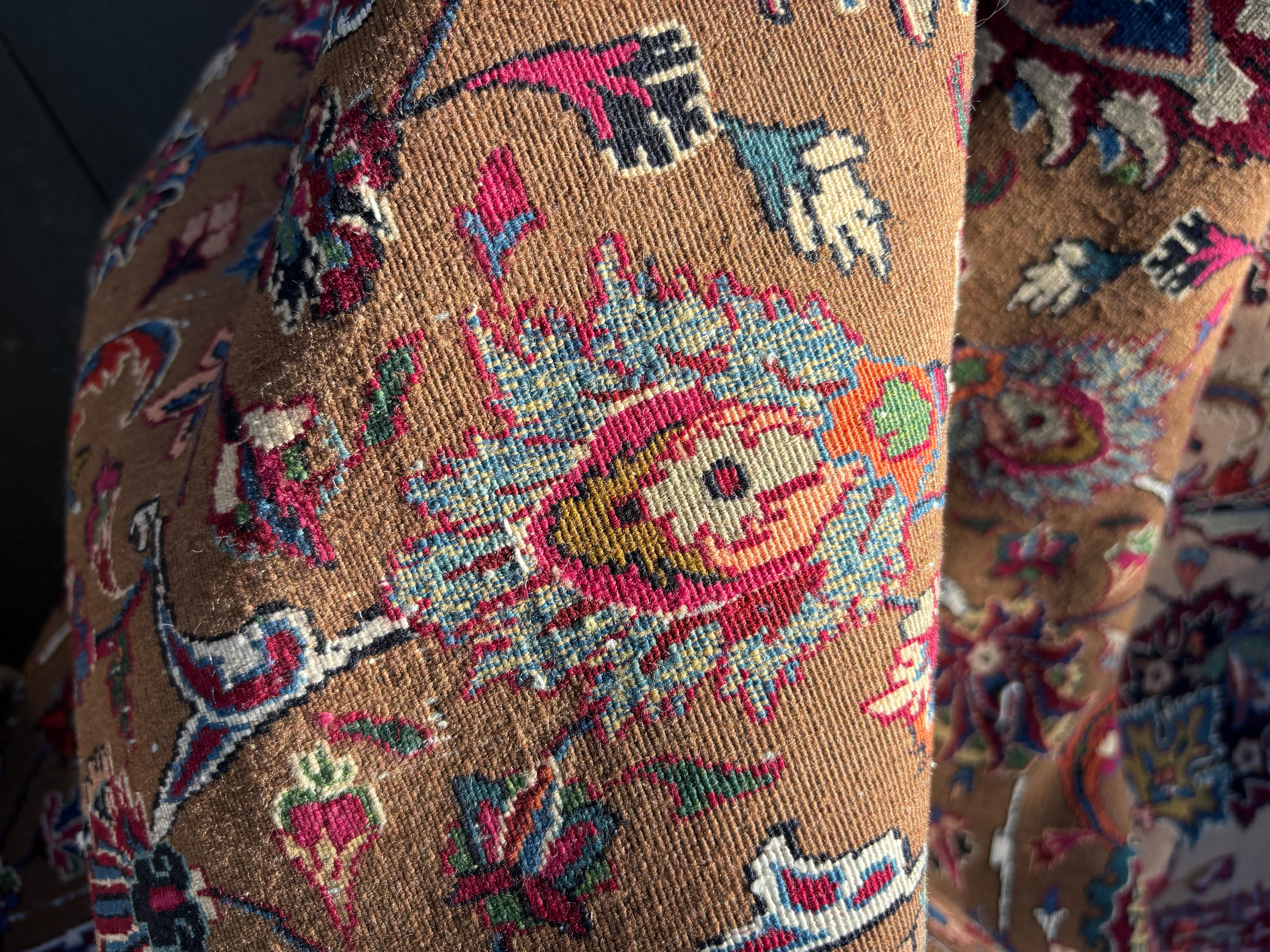 Saber Mashad Carpet, Early 20th Century 3