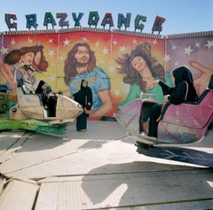 Students at an Amusement Park, Istanbul