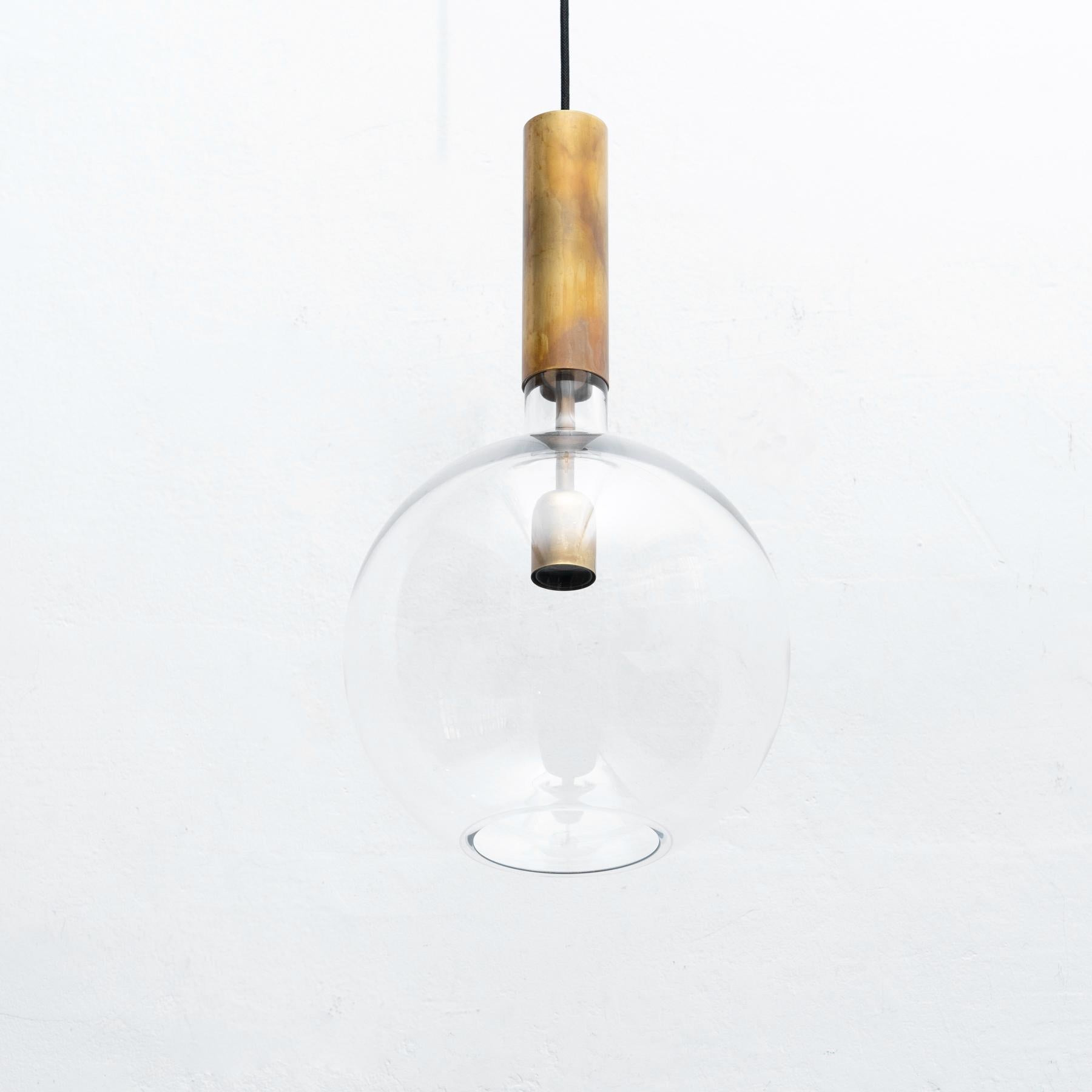 Ottone Sabina Grubbeson 3419-6 ROSDALA XL - Lampada da soffitto di Konsthantverk in vendita