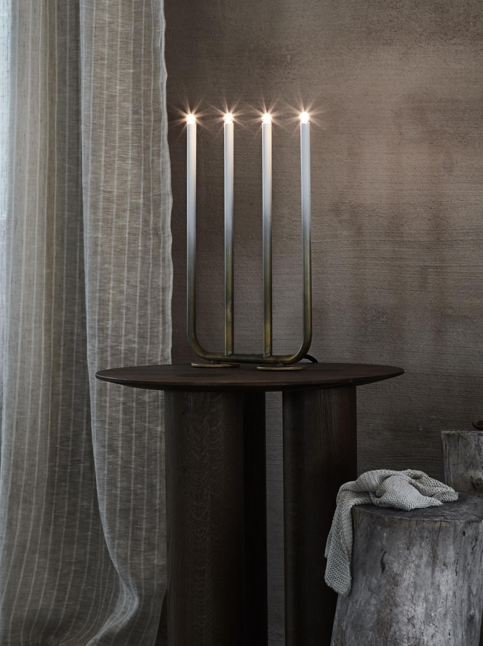 Scandinavian Modern Sabina Grubbeson December Nysnö Limited Edition Table Lamp by Konsthantverk For Sale