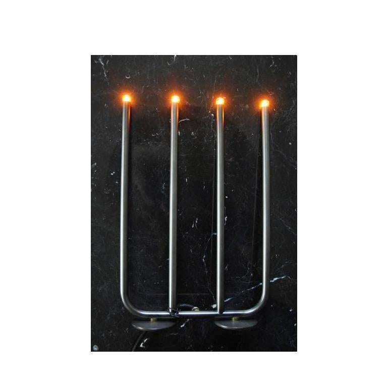 Sabina Grubbeson December Raw Iron Table Lamp by Konsthantverk For Sale 3