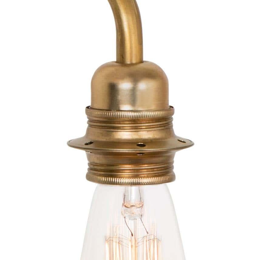 Sabina Grubbeson Edison Brass Wall Lamp by Konsthantverk In New Condition For Sale In Barcelona, Barcelona
