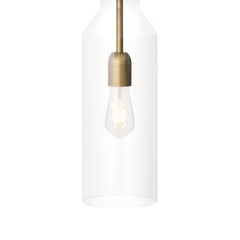 Sabina Grubbeson Fenomen Smal Brass Ceiling Lamp by Konsthantverk