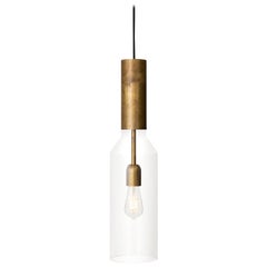 Sabina Grubbeson Fenomen Smal Brass Ceiling Lamp by Konsthantverk