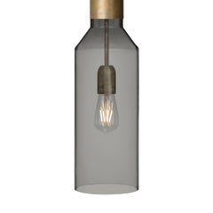 Sabina Grubbeson Fenomen Smal Rök Smoked Glass Ceiling Lamp by Konsthantver