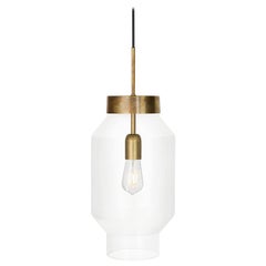 Sabina Grubbeson Fenomen Stor Clear Glass Ceiling Lamp by Konsthantverk