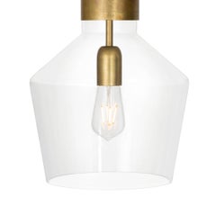 Sabina Grubbeson Fenomen Widh Clear Glass Ceiling Lamp by Konsthantverk