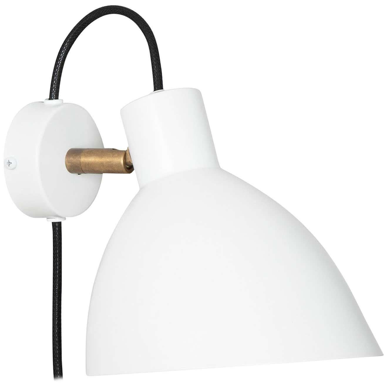 Sabina Grubbeson Kh#1 White Wall Lamp by Konsthantverk In New Condition For Sale In Barcelona, Barcelona