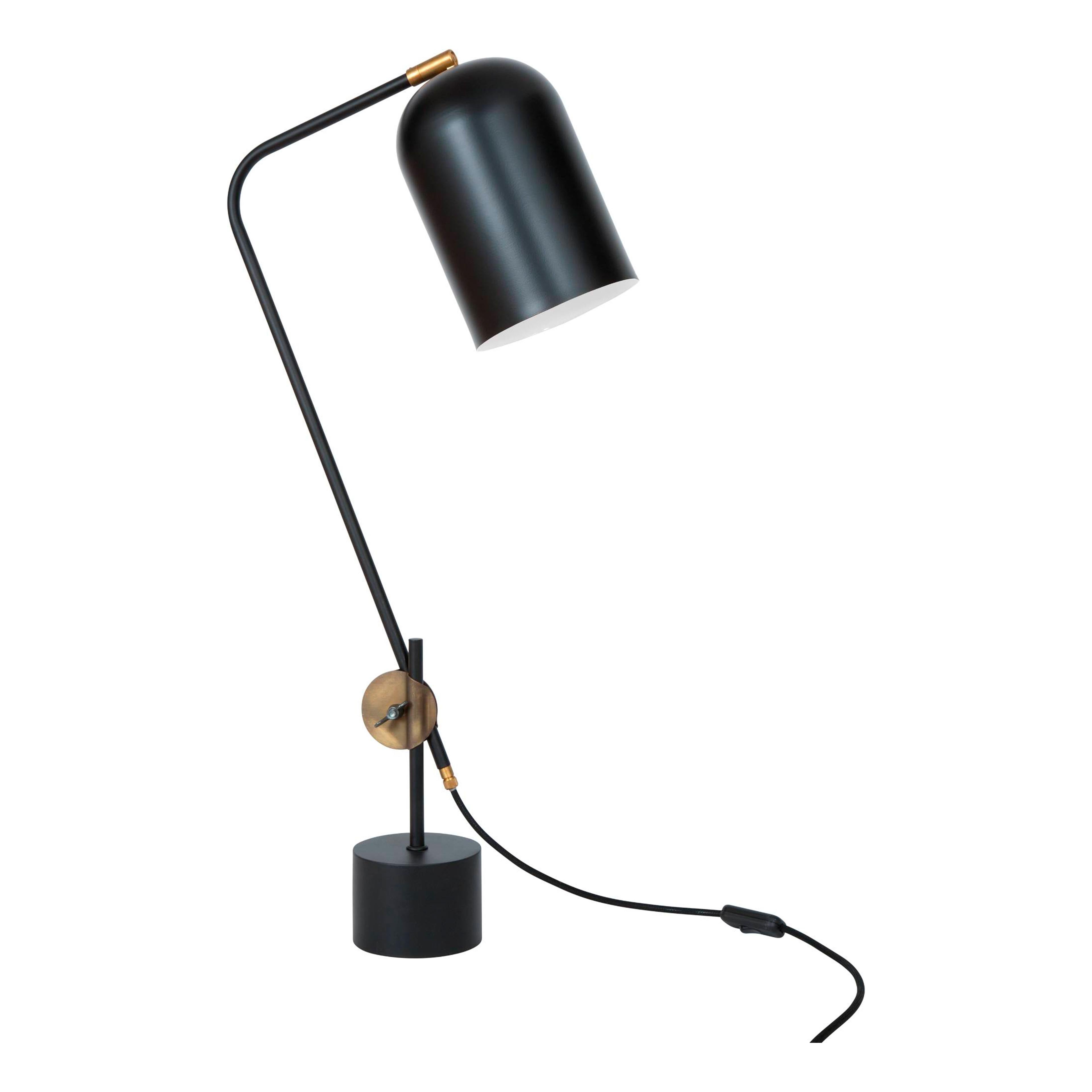 Contemporary Sabina Grubbeson Raw Brass KNEKT Table Lamp by Konsthantverk For Sale