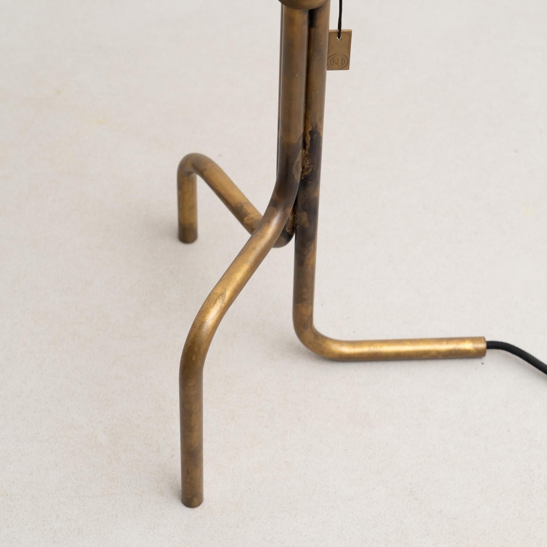 Sabina Grubbeson Raw Brass Strapatz Table Lamp Designed by Konsthantverk For Sale 8