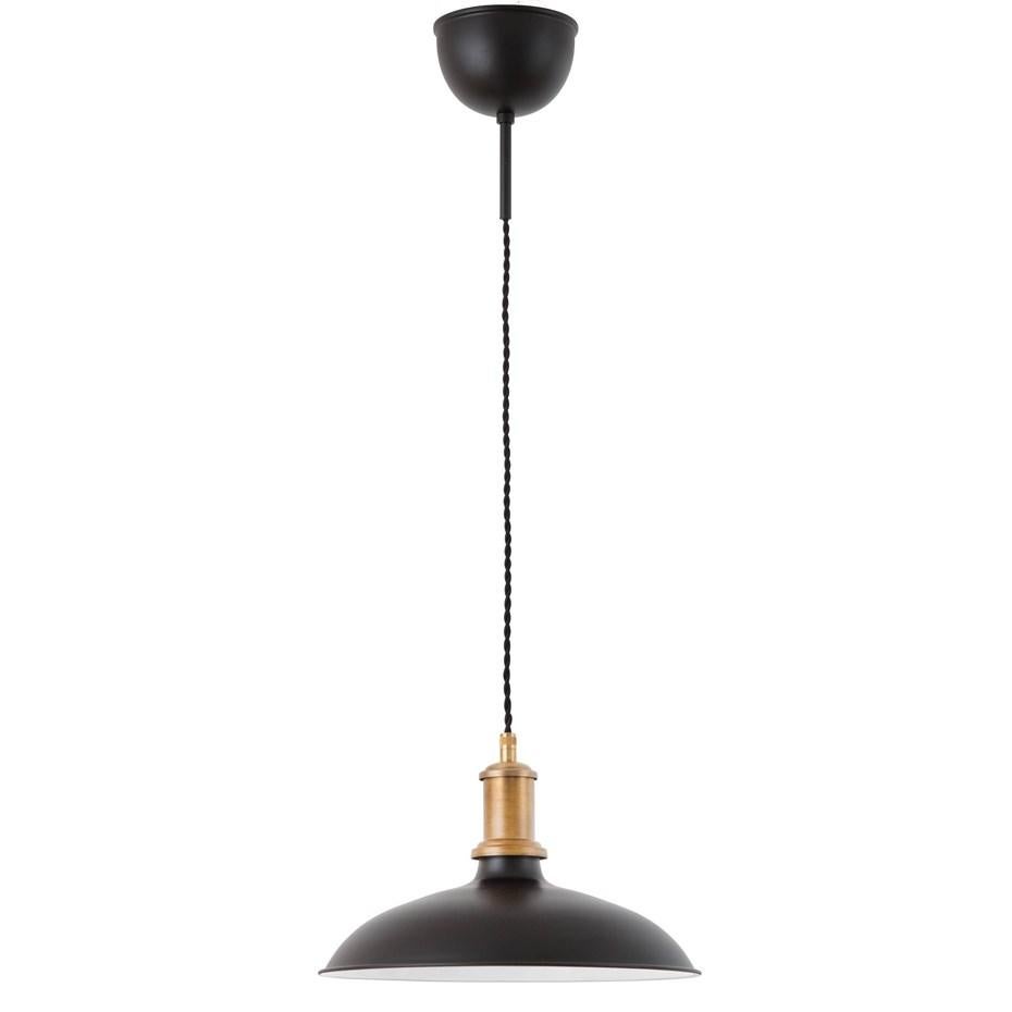 Scandinavian Modern Sabina Grubbeson Small Kavaljer Black Ceiling Lamp by Konsthantverk For Sale