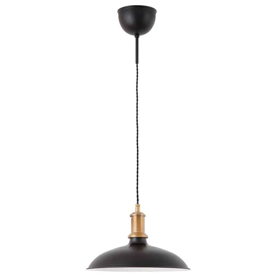 Sabina Grubbeson Small Kavaljer Black Ceiling Lamp by Konsthantverk
