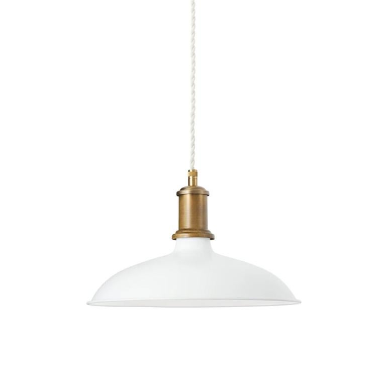 Scandinavian Modern Sabina Grubbeson Small Kavaljer White Ceiling Lamp by Konsthantverk