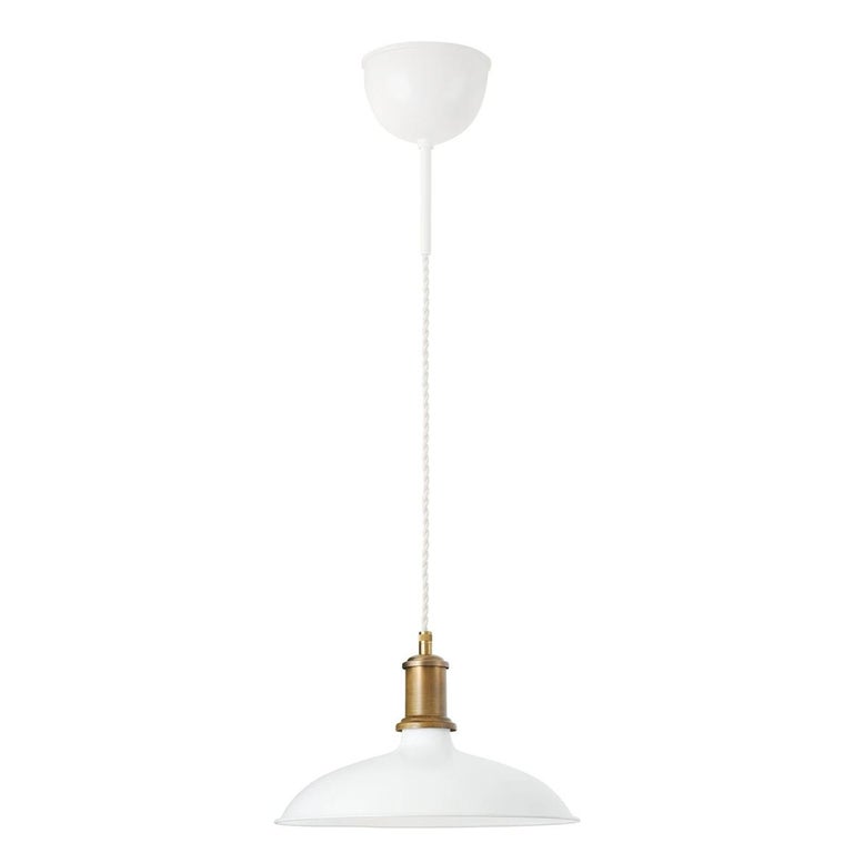 Sabina Grubbeson Small White Ceiling Lamp Konsthantverk For Sale at 1stDibs