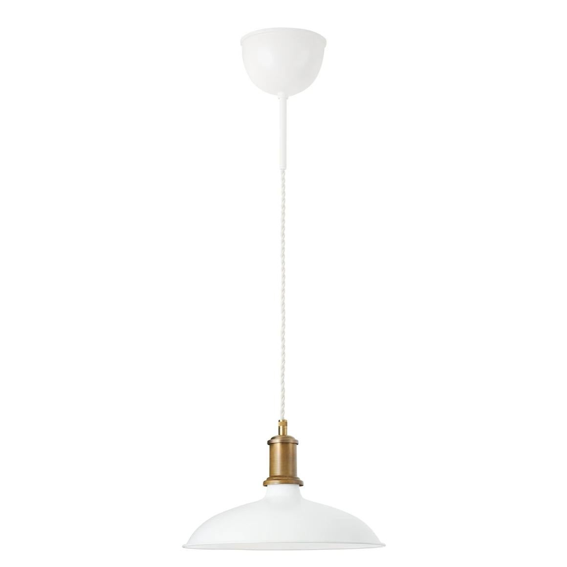 Swedish Sabina Grubbeson Small Kavaljer White Ceiling Lamp by Konsthantverk For Sale