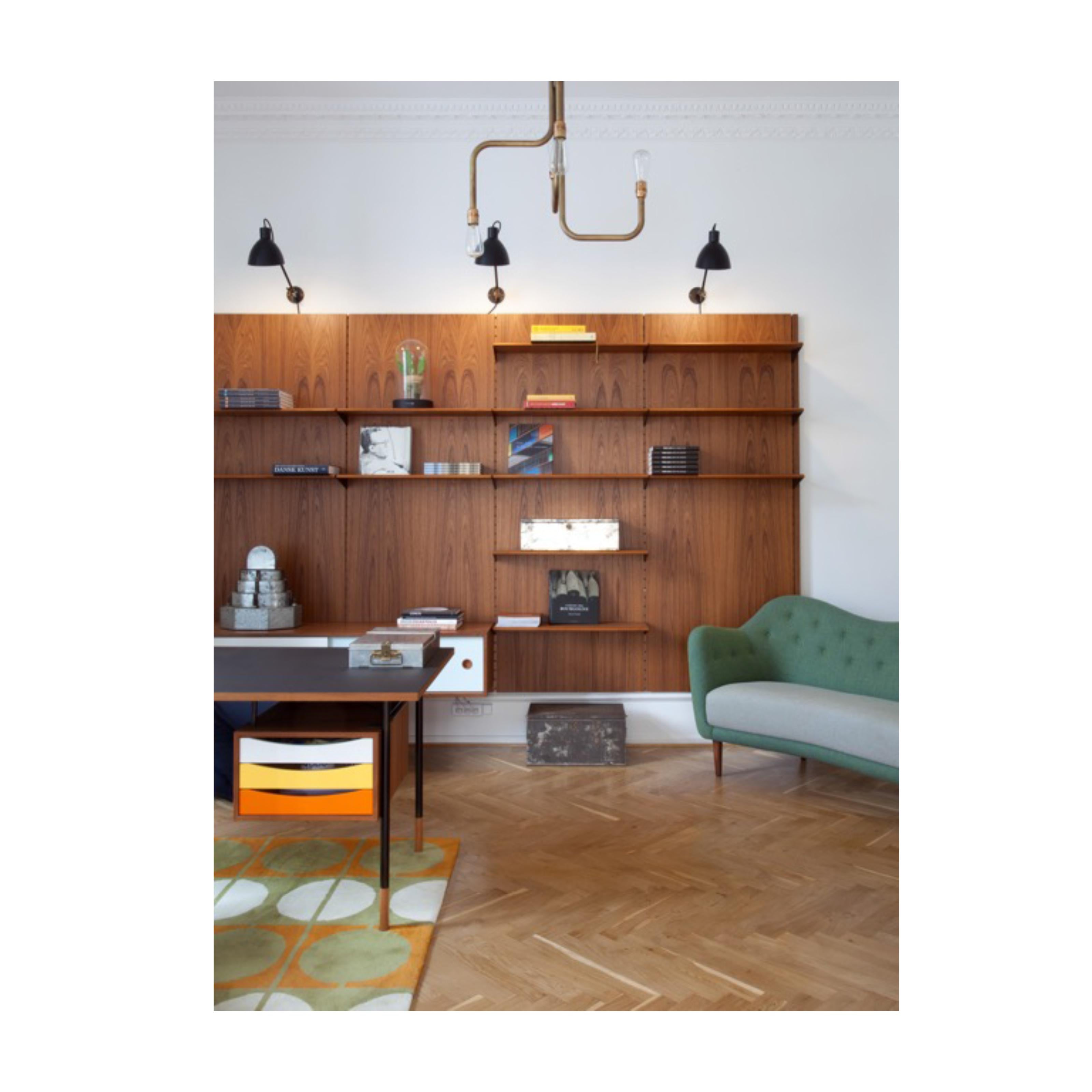 Plafond à sangles Sabina Grubbeson Laiton brut par Konsthantverk Tyringe en vente 5