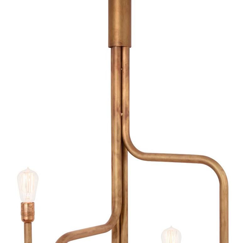 Sabina Grubbeson Strapatz Ceiling Raw Brass by Konsthantverk Tyringe In New Condition In Barcelona, Barcelona