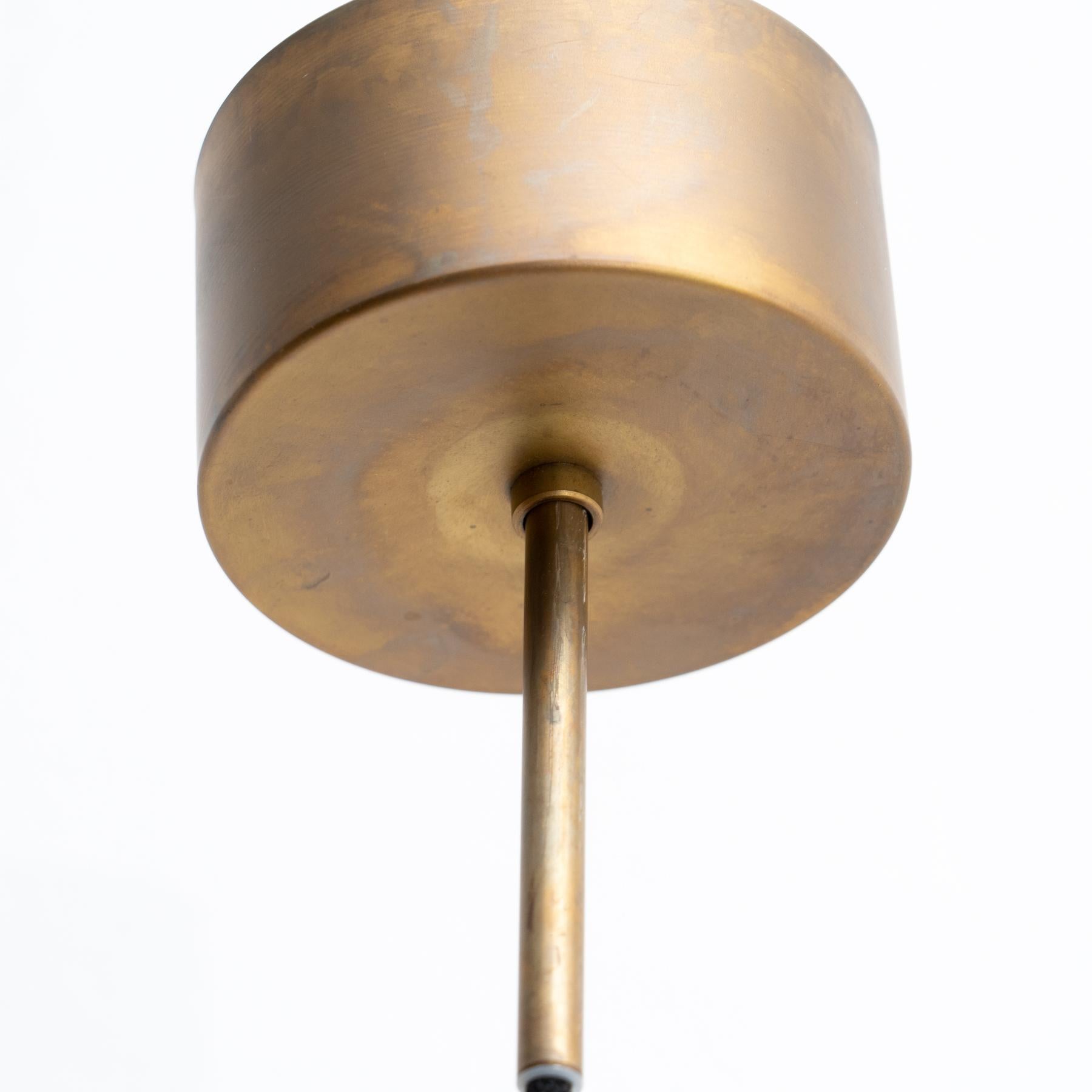 Contemporary Sabina Grubbeson Strapatz Ceiling Small Raw Brass by Konsthantverk Tyringe For Sale