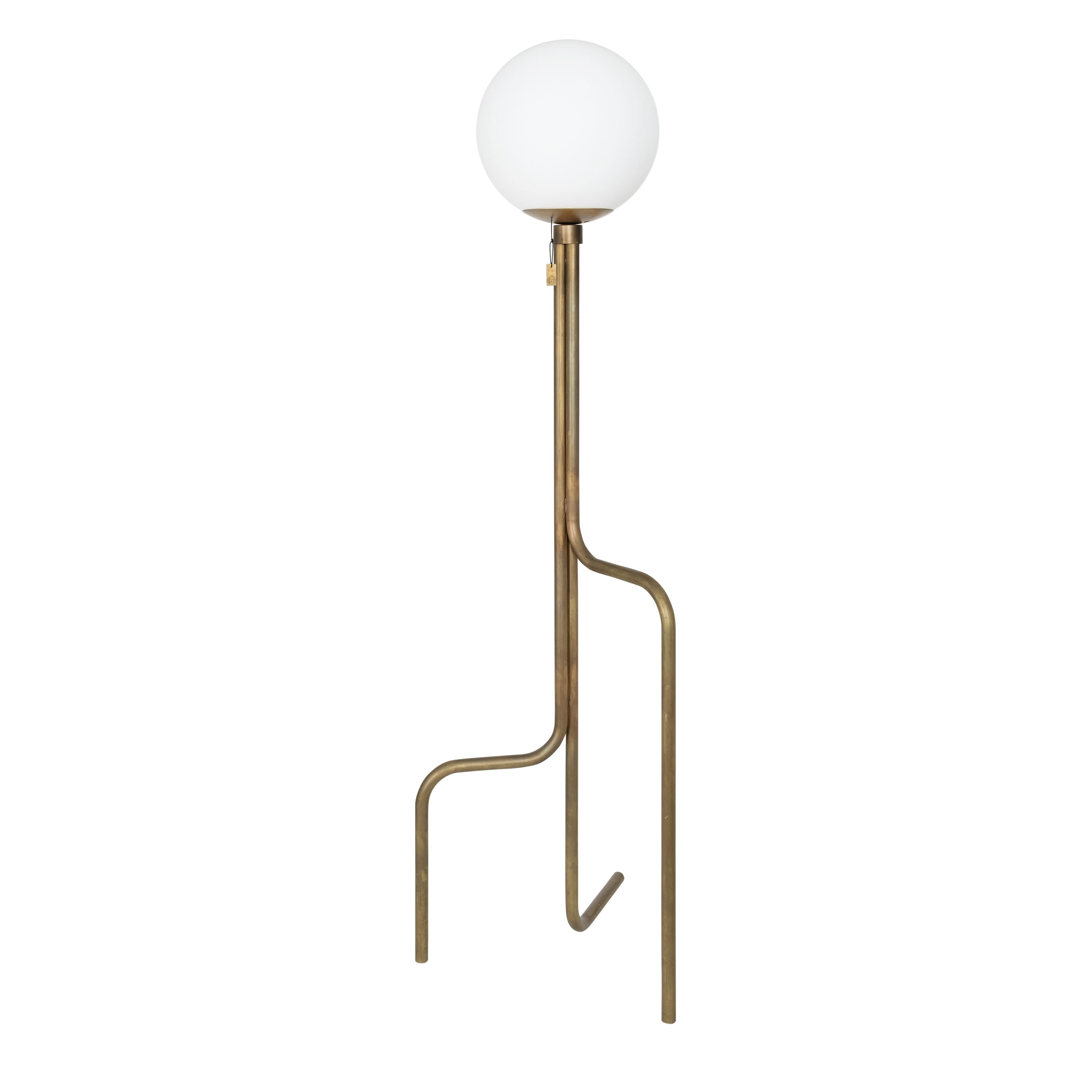 Contemporary Sabina Grubbeson Strapatz Floor Lamp Designed by Konsthantverk For Sale