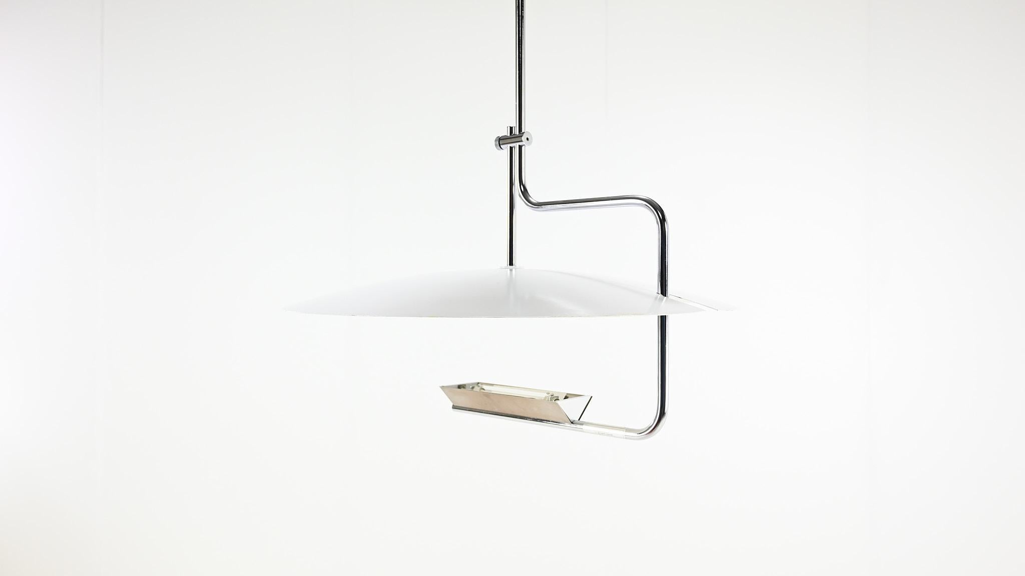 Plafón Sabine Charoy Modelo 20575 Verre Lumière Cromo Lacado Minimalista 5