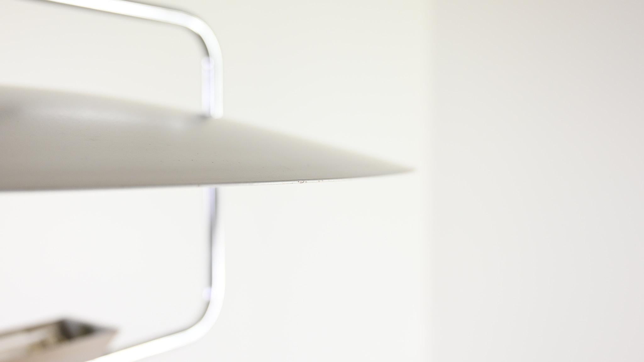 Plafón Sabine Charoy Modelo 20575 Verre Lumière Cromo Lacado Minimalista 1