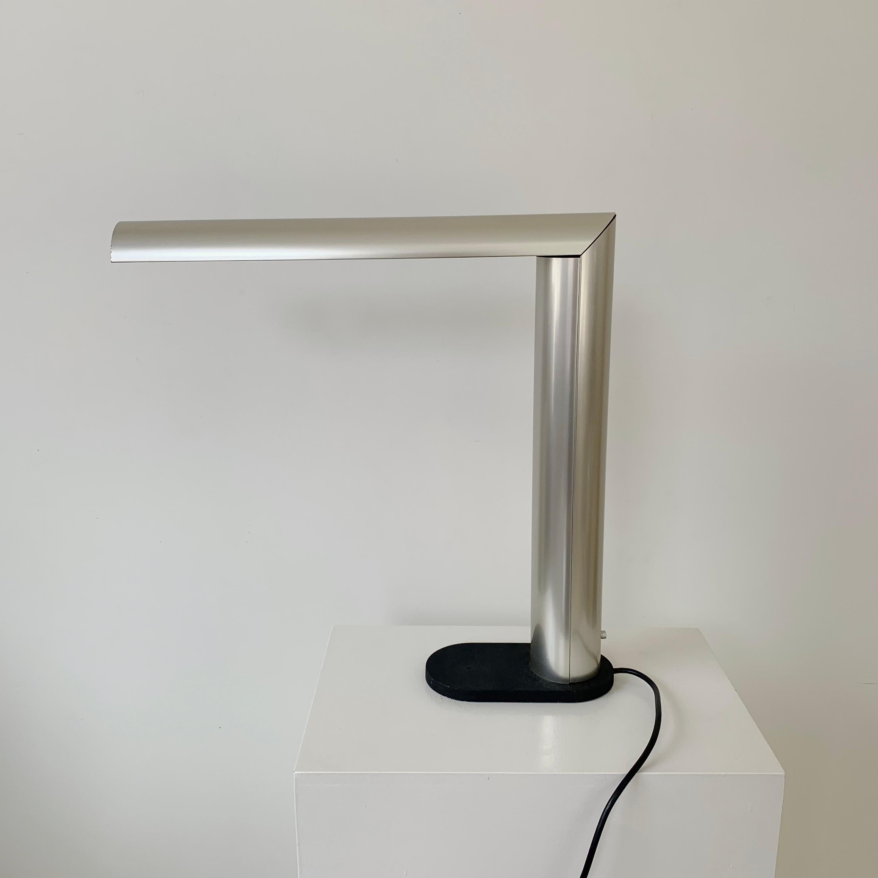 Sabine Charoy Desk Lamp, Edition Verre Lumiere, 1981, France In Good Condition For Sale In Brussels, BE