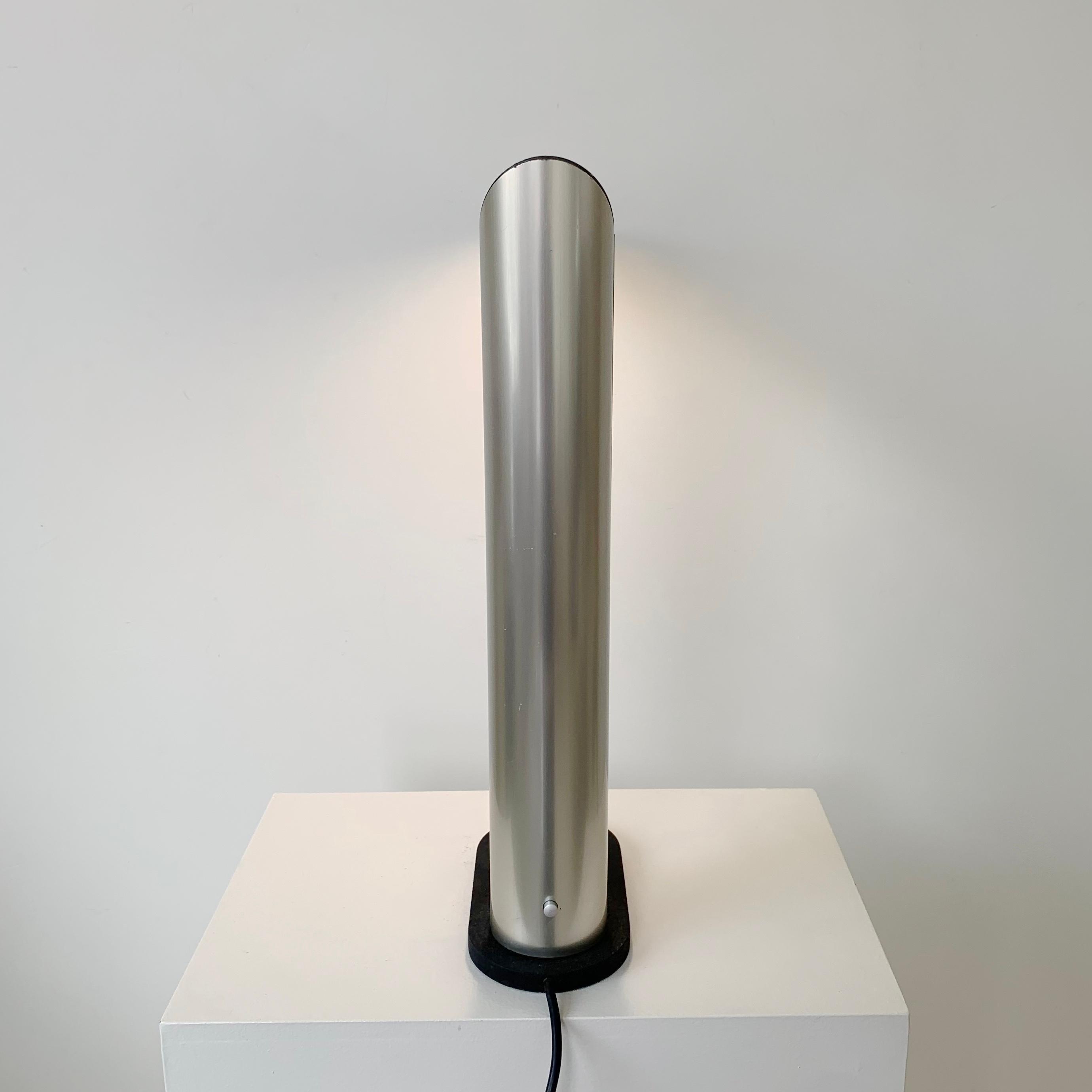 Metal Sabine Charoy Desk Lamp, Edition Verre Lumiere, 1981, France For Sale