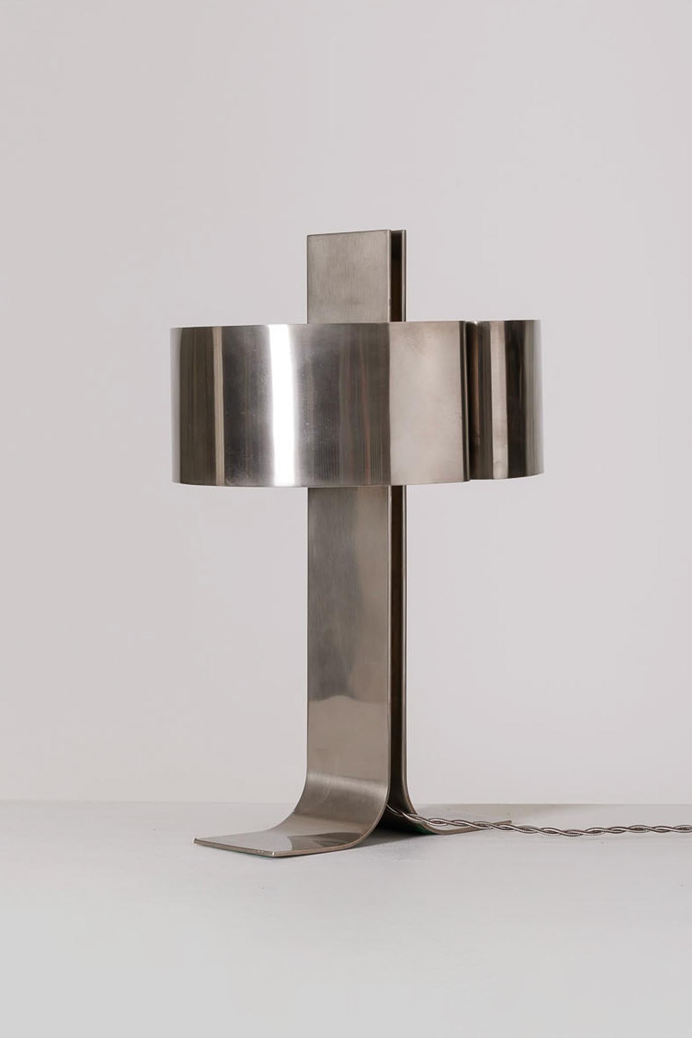 Sabine Charoy metal lamp For Sale 1