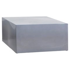 Sabine Marcelis Side Table Model “Candy Cube”, Cast Resin, Silver/Grey, 2020 