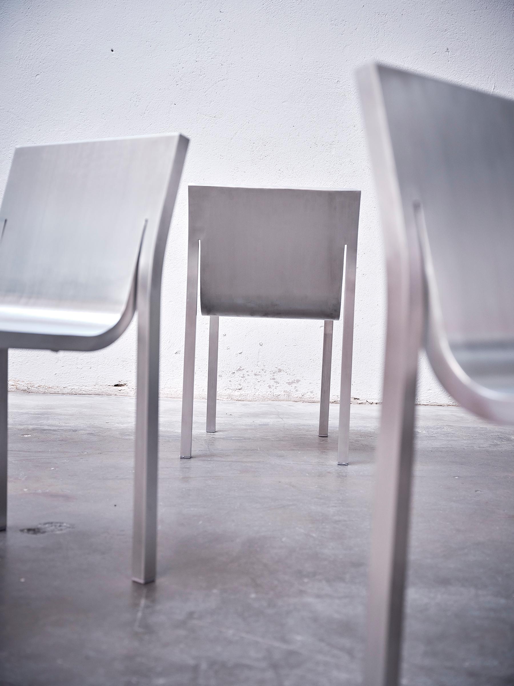 Sabine Marcelis, Stedelijk Chair,  2er-Set, Aluminium, Modernismus, 2024 (Moderne) im Angebot