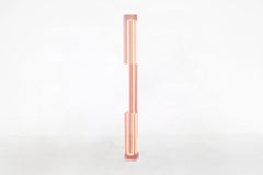 Sabine Marcelis Lavender Pink TOTEM 190 Floor Light translucent resin and neon