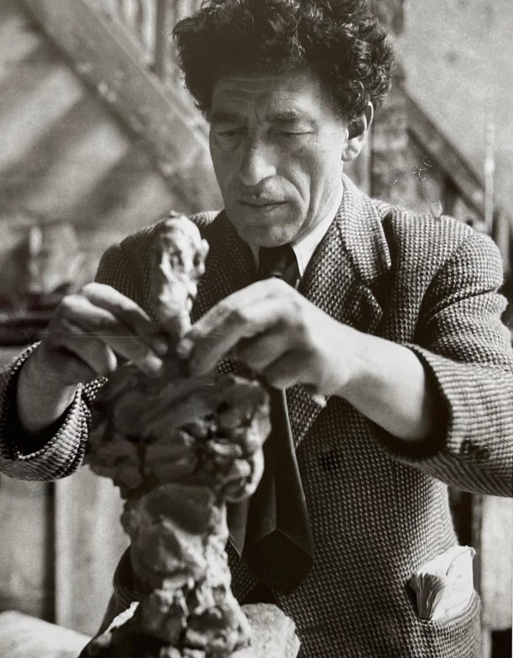 Alberto Giacometti dans son Atelier