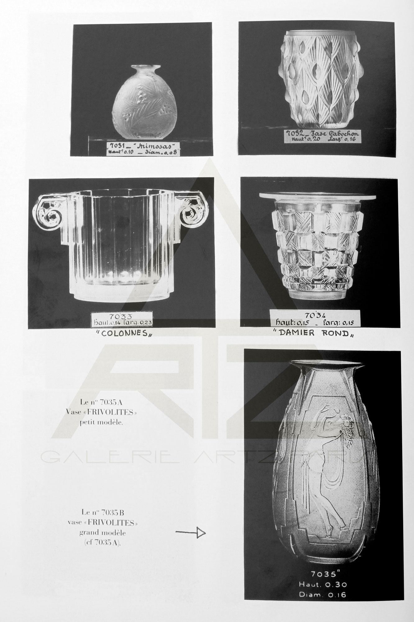 Vaso in vetro opalescente Sabino Art Glass, Francia, 1930 in vendita 10