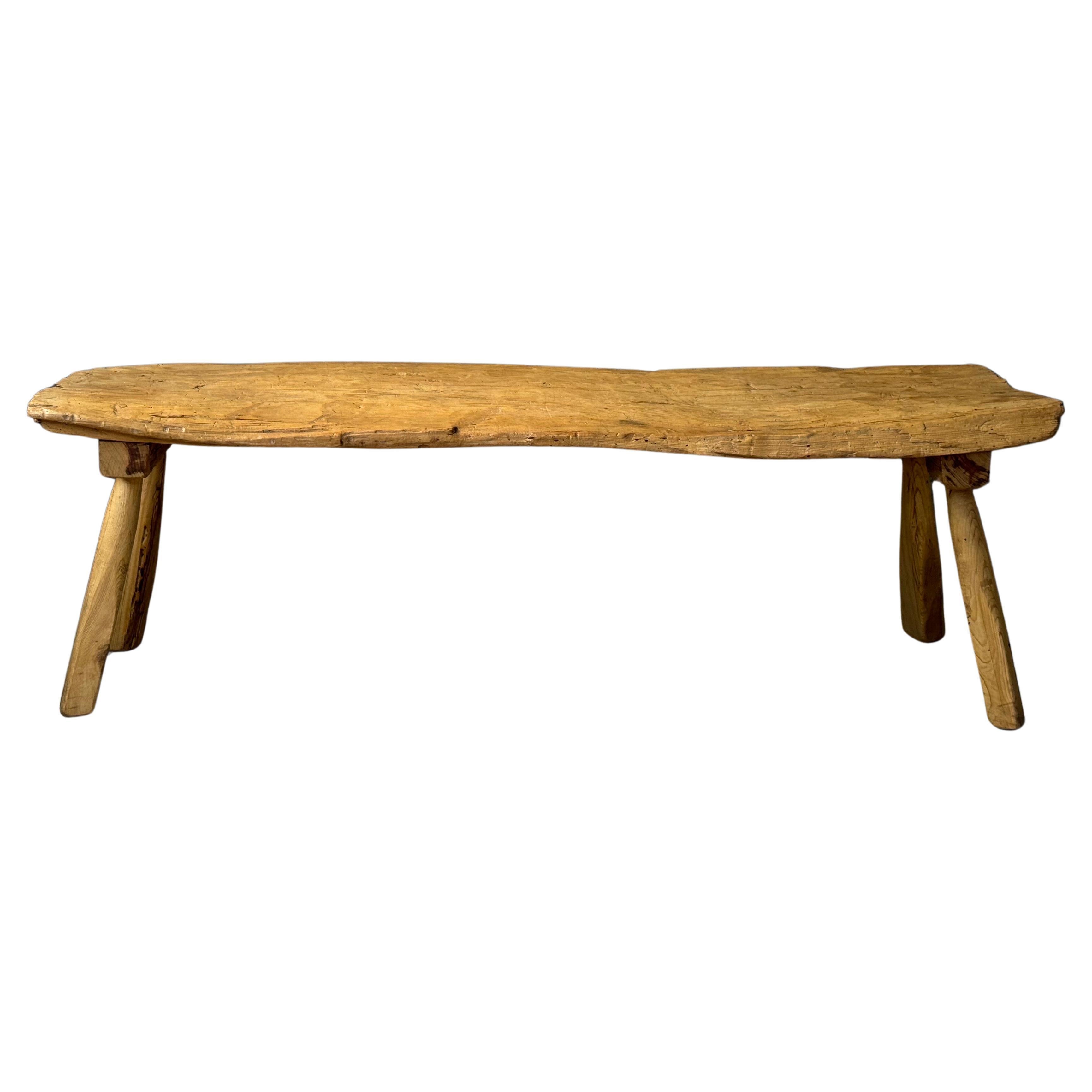 Sabino Bench From Puebla, Mexico For Sale
