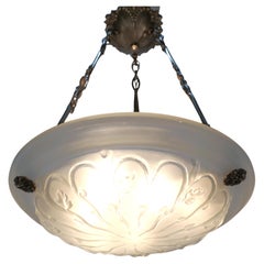 Sabino Glass Art Deco Chandelier