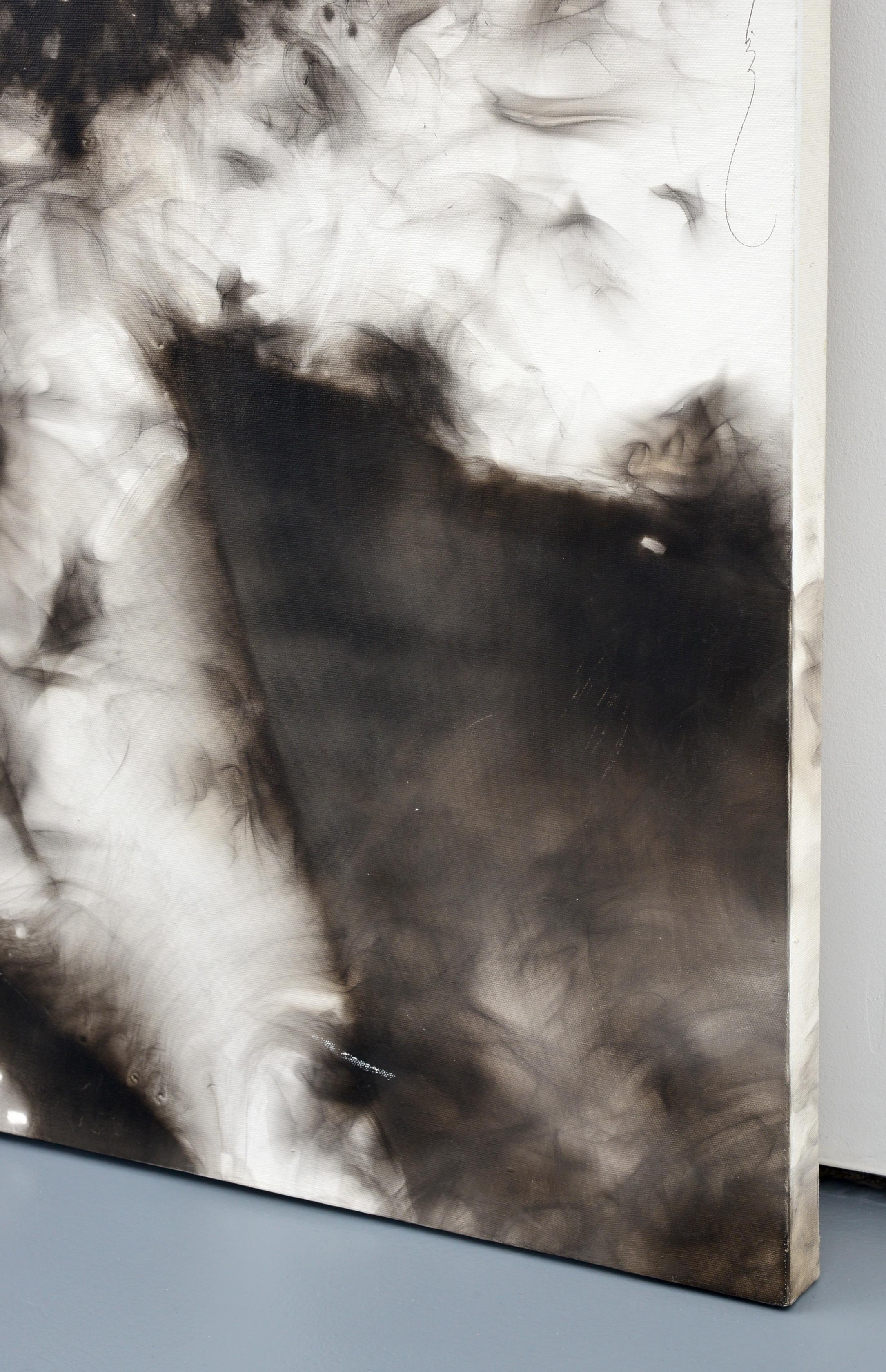 Quadro di grandi dimensioni Sabino Guiso Smoke Painting, Michael Jackson, 67 
