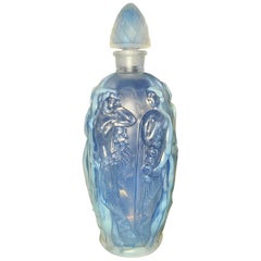 Bouteille de parfum Sabino La Ronde Fleurie Opalescent Art Glass
