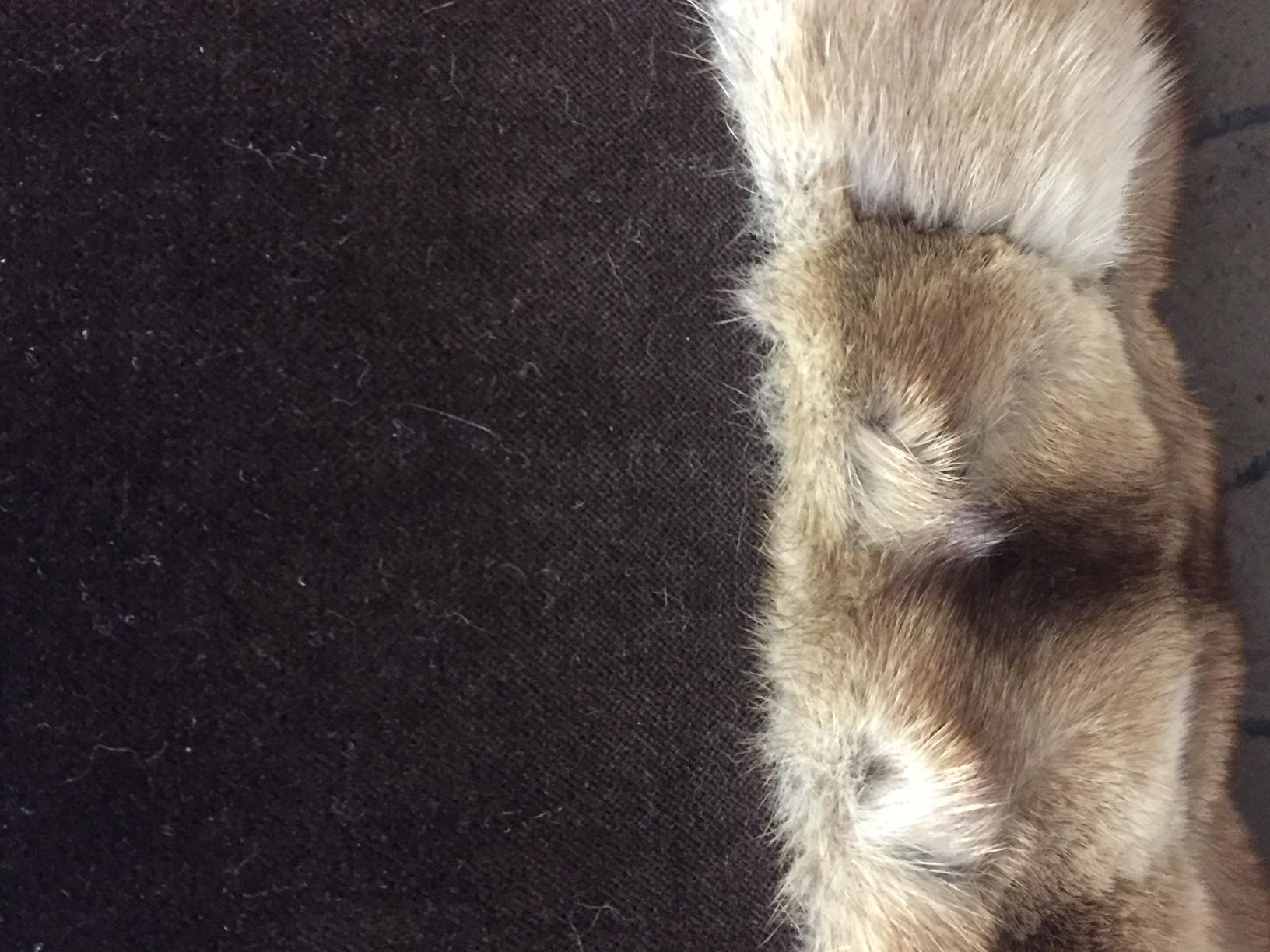 Patchwork Cuscino da pavimento Sable Barguzin in colore marrone con avorio in vendita