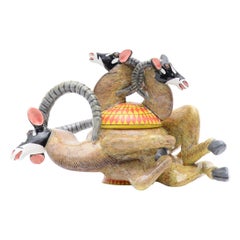 Sable Ceramic Jewelry Box  , hand made in South Africa