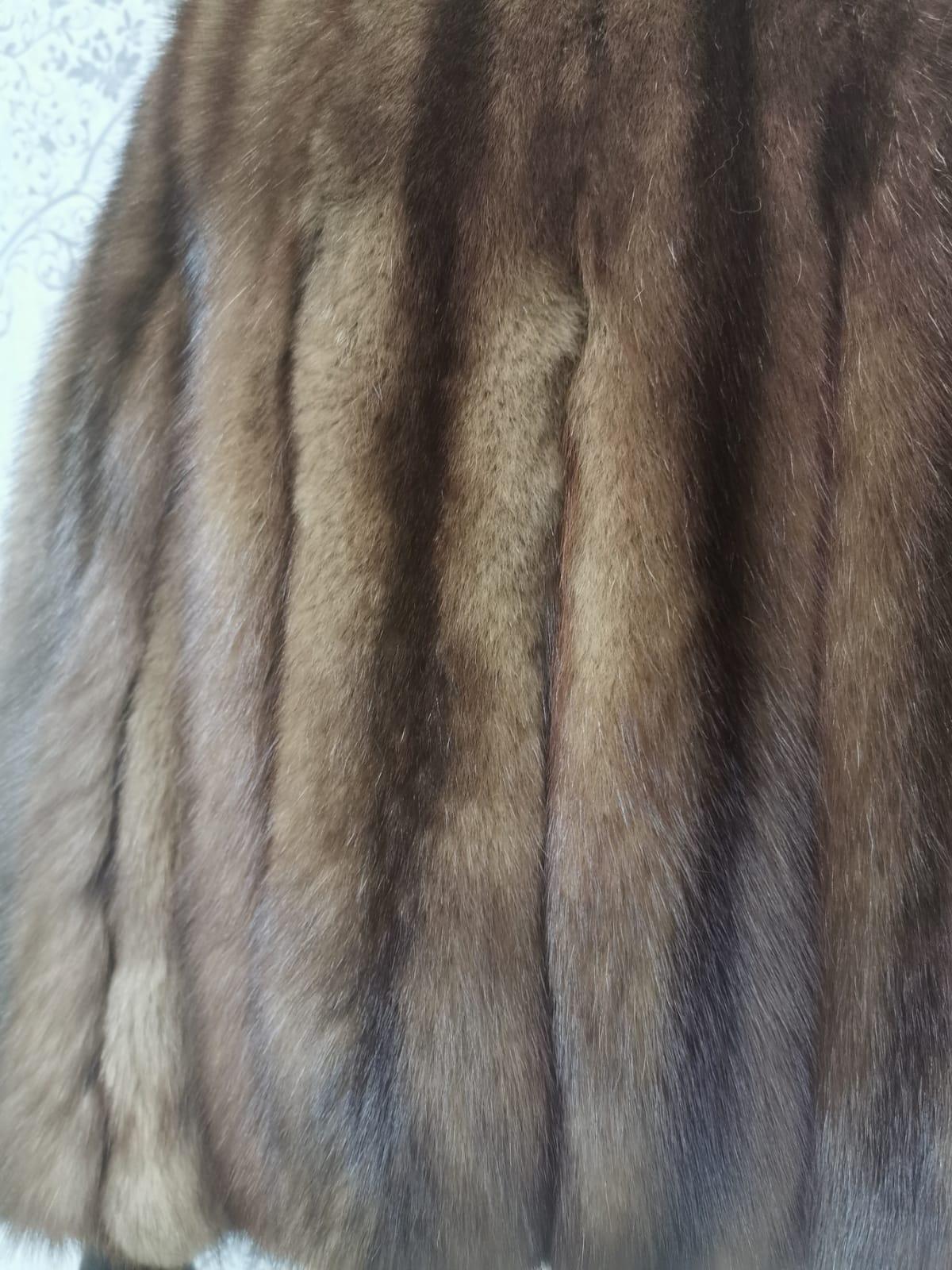 Sable fur coat with a brand new lining size 8 2