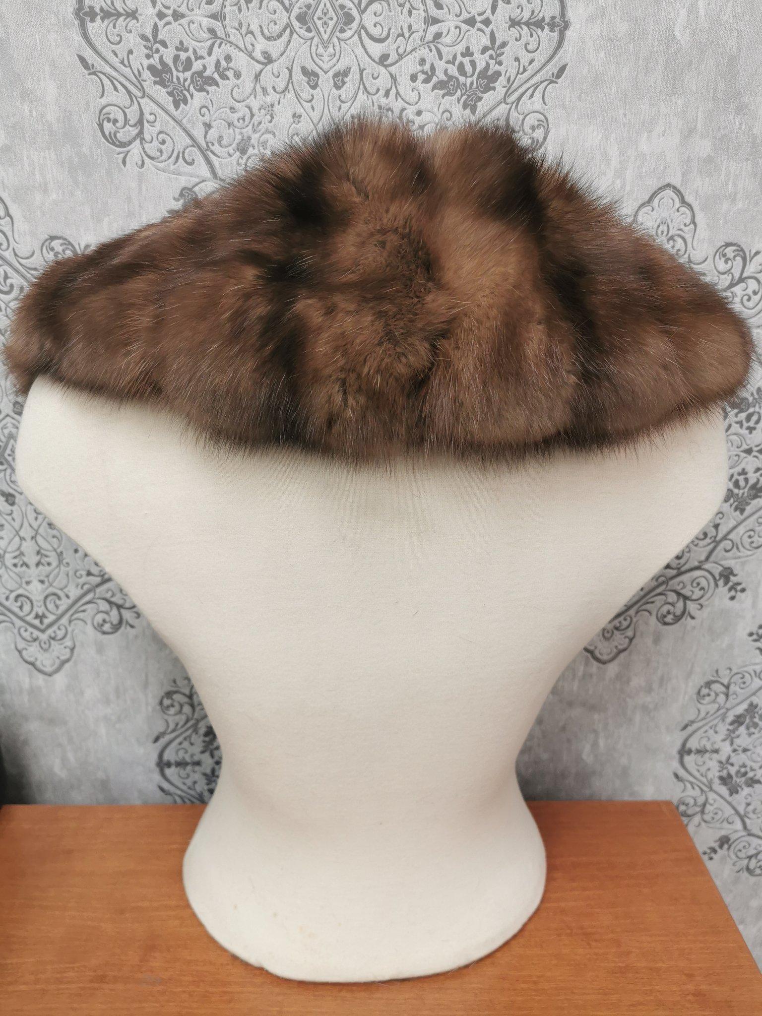 fur collars and scarves