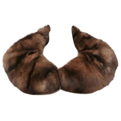 Cuello / bufanda de piel de marta