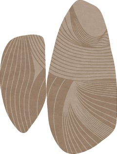 SABLE REVERIE – Custom Handmade Rug in TENCEL / New Zealand Wool by Rugs & Co