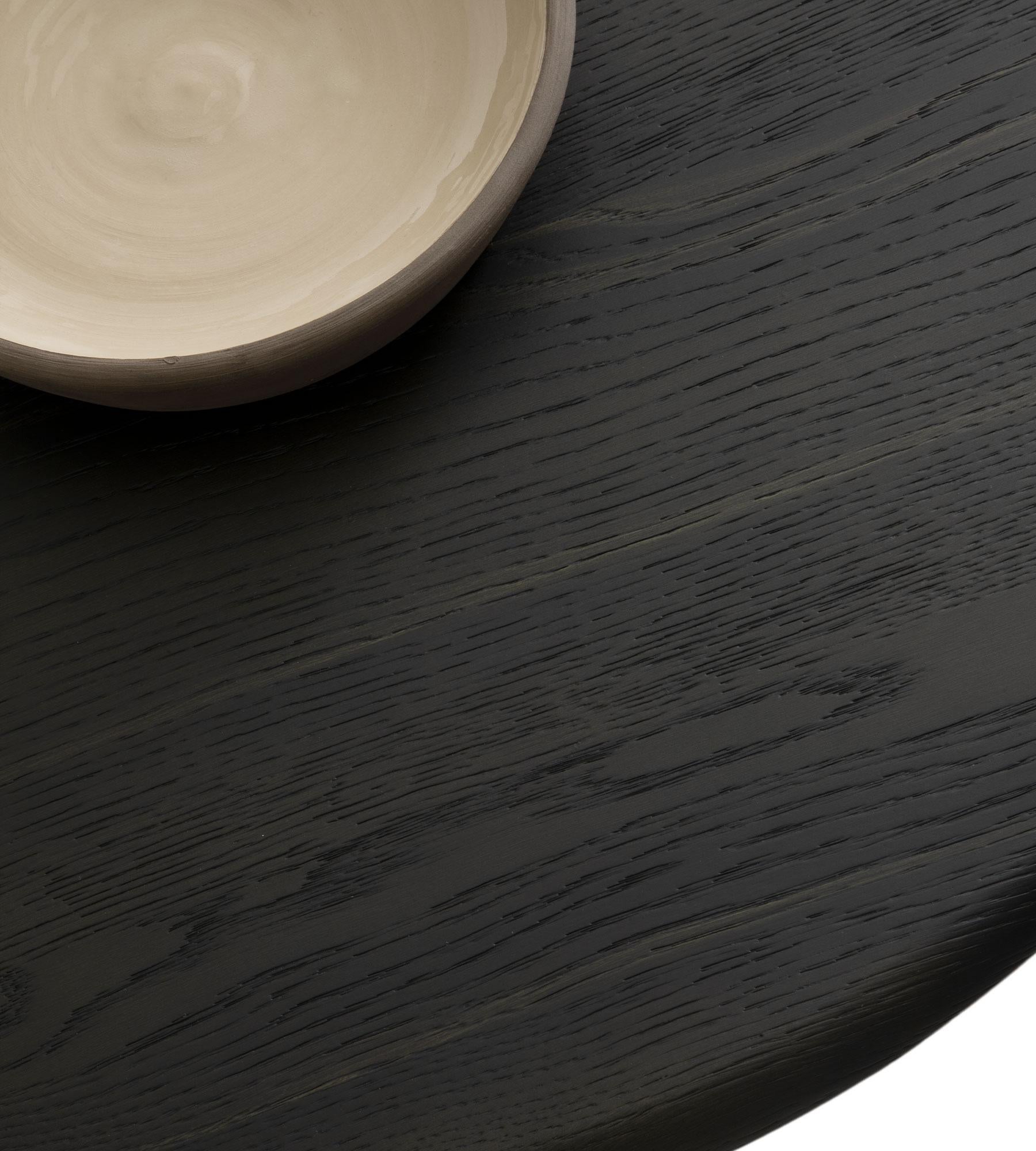 Sablier Laguna Oak and Clay Coffee Table by Morica Design For Sale 2