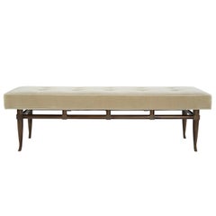 Sabre Leg Bench by T.H. Rosbjohn-Gibbings for Widdicomb, 1950s Sabre Leg Bench by T.H. Rosbjohn-Gibbings for Widdicomb, 1950s