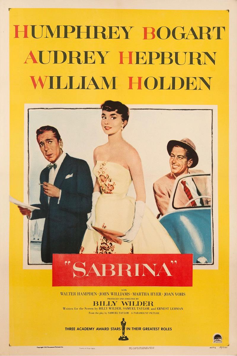 sabrina poster 1954