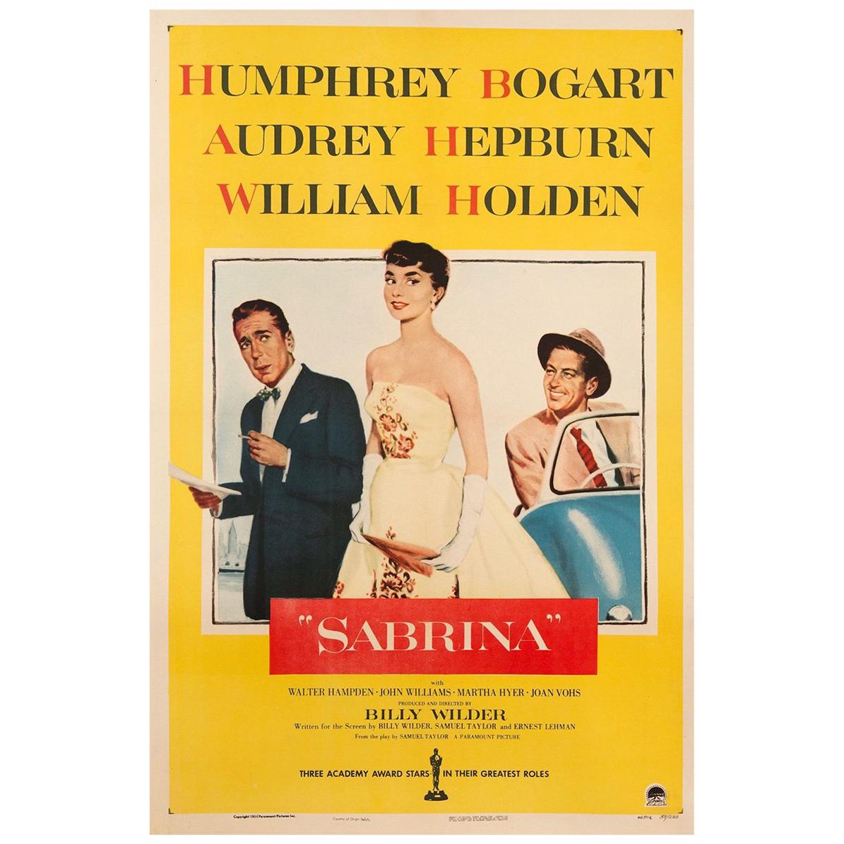 Sabrina '1954' Poster