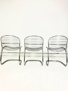 Sabrina Chairs by Gastone Rinaldi for Rima, 1970s Italy