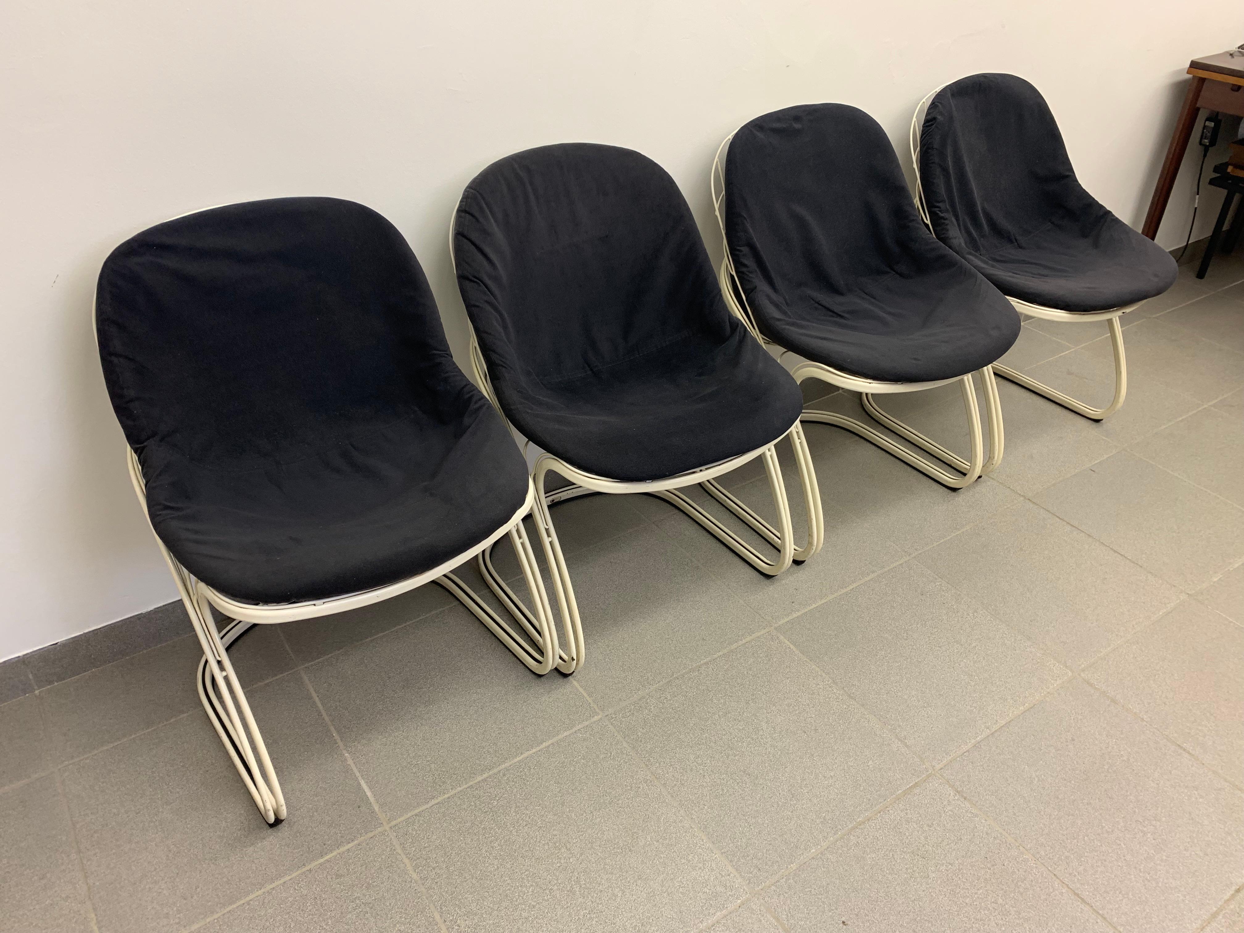 Sabrina chairs by Gastone Rinaldi for Thema, 1970s In Good Condition For Sale In Delft, NL